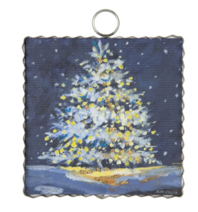 Blue and Gold Tree