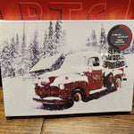 LED Canvas Red Truck
