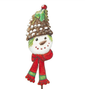 Pinecone Snowman Head