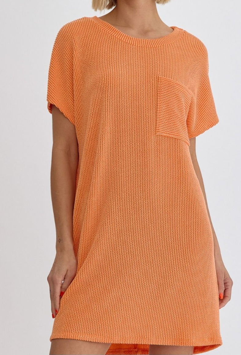 Tangerine Breeze Dress