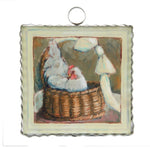 Hen in Basket