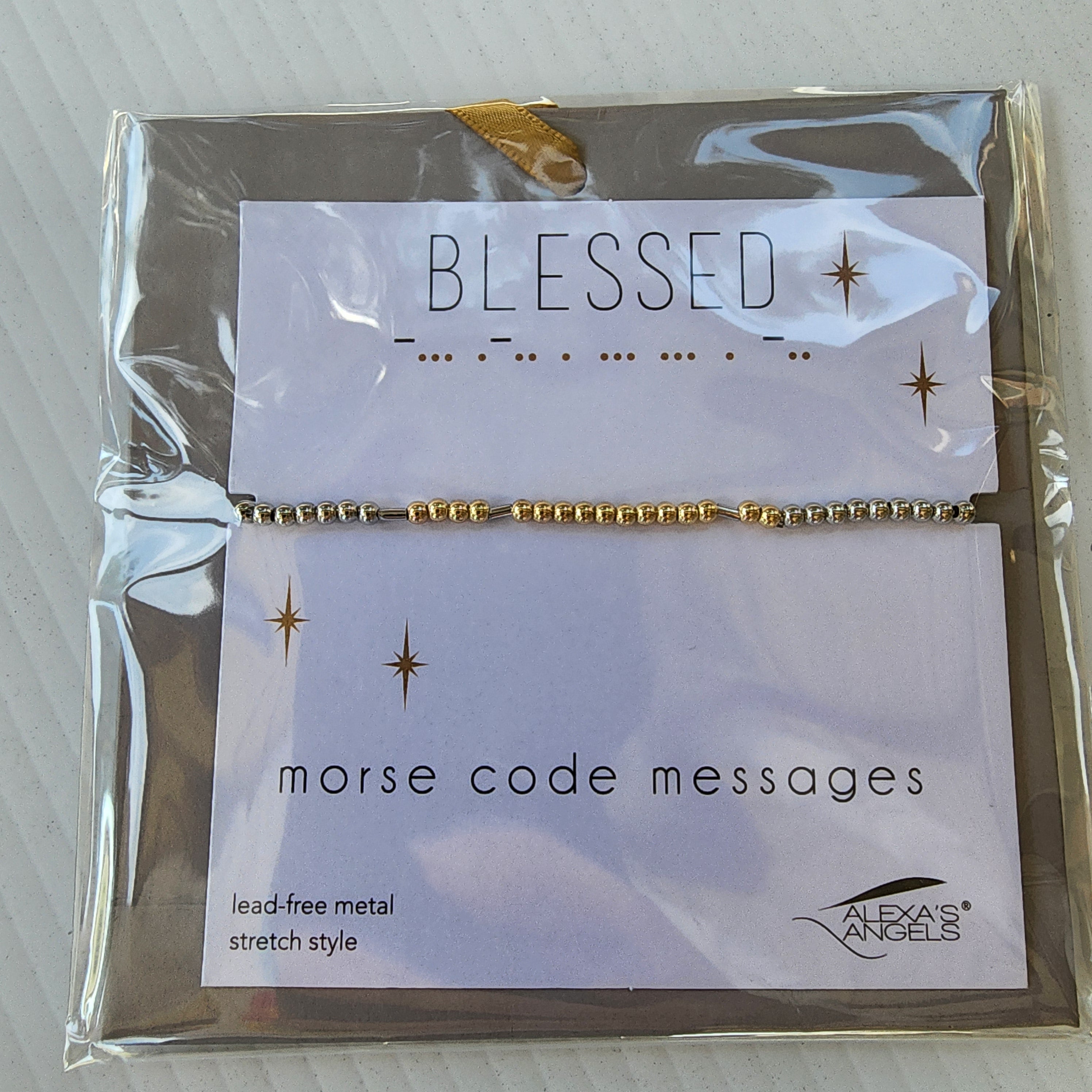 Blessed Morse Code Bracelet