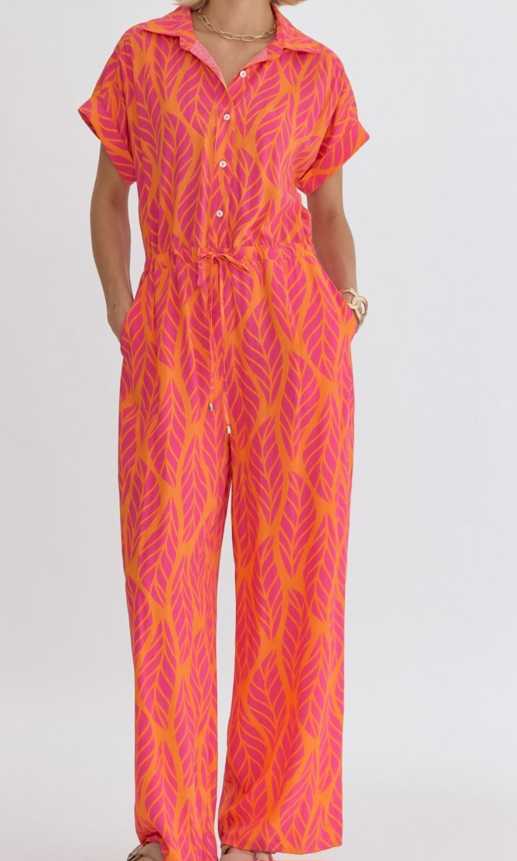 Neon Tropic Jumpsuit