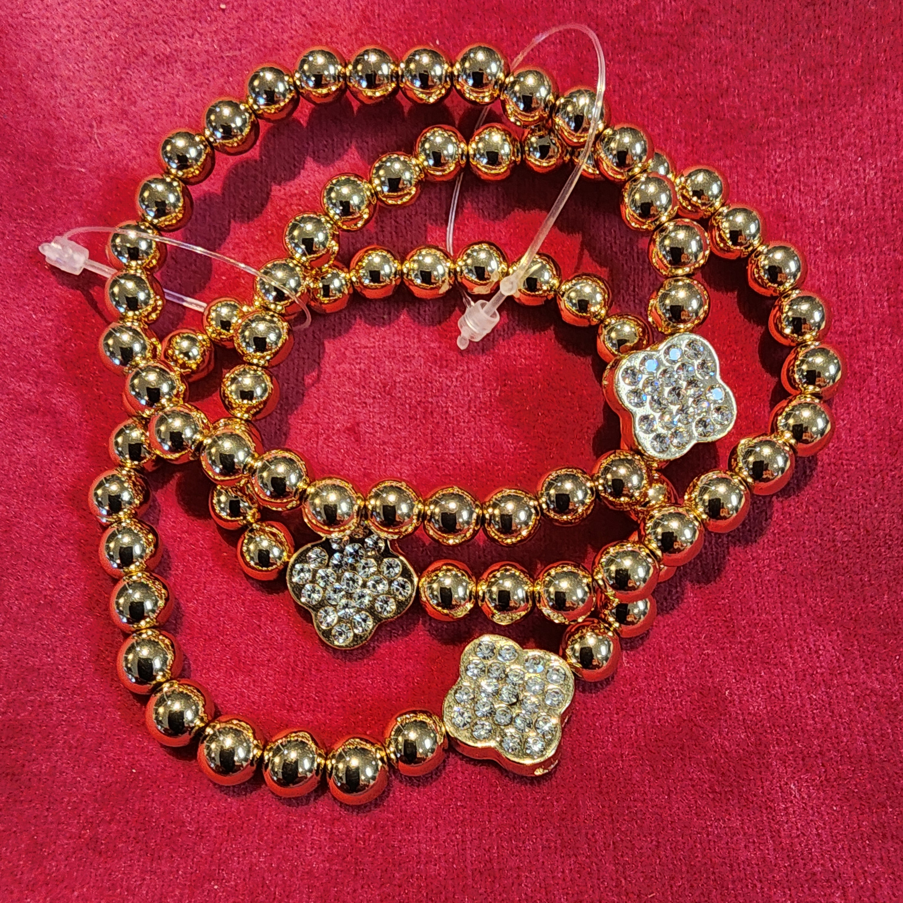 At10059 Bracelet Set-Gold