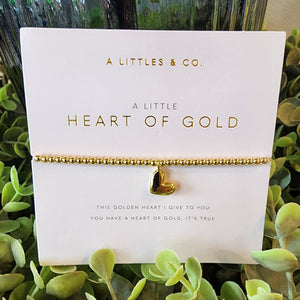 Heart of Gold Bracelet