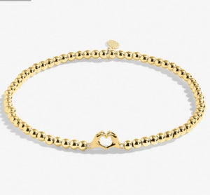 Friendship, Laughter, Happiness  Bracelet-Gold