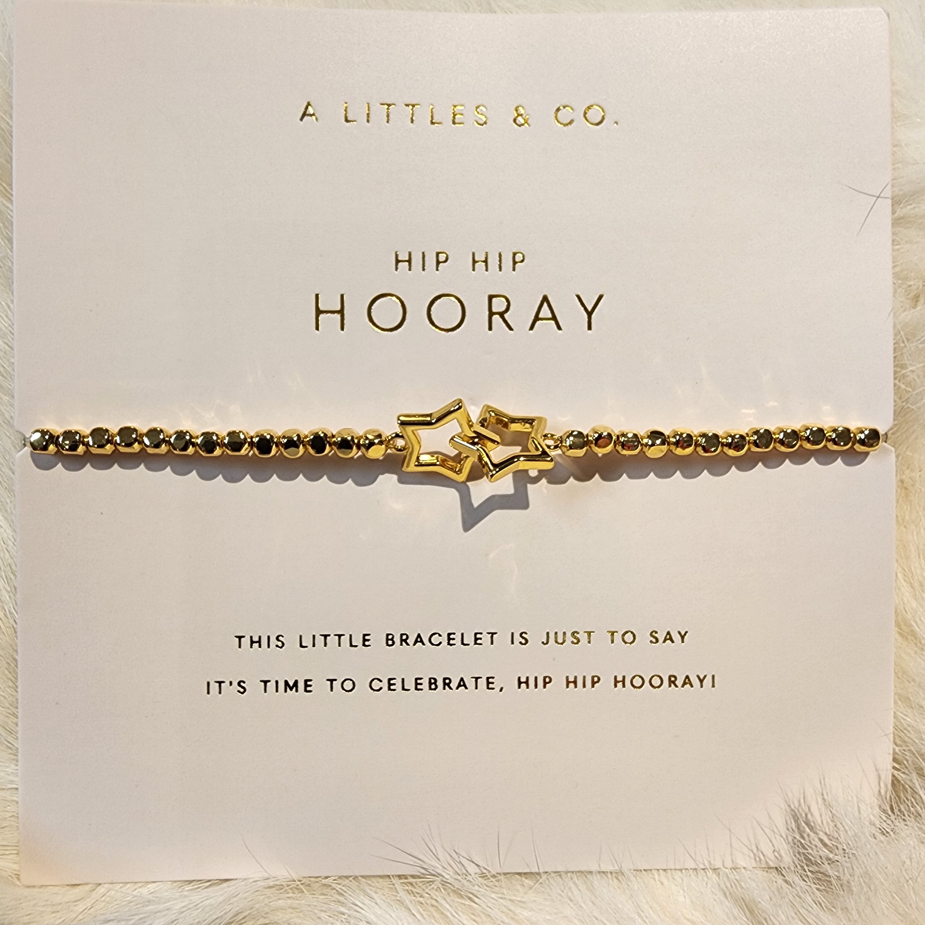 Hooray Bracelet-Gold