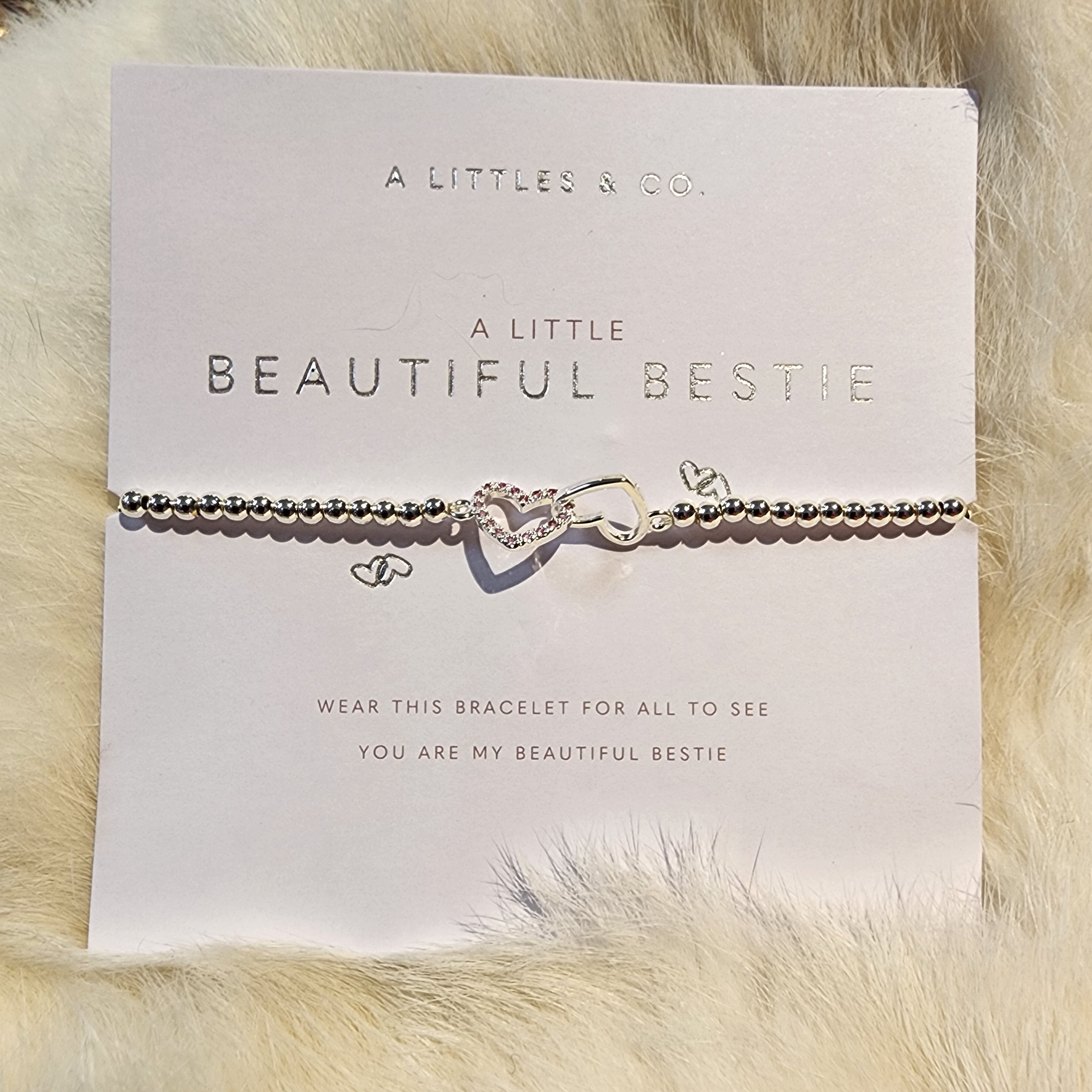 Beautiful Bestie Bracelet-Silver