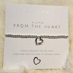 From the Heart Bracelet-Silver