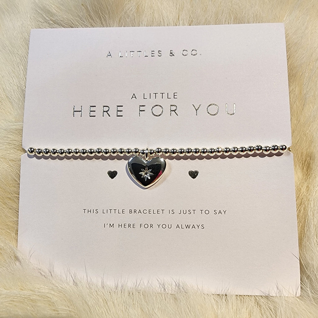 Here For You Bracelet-Silver