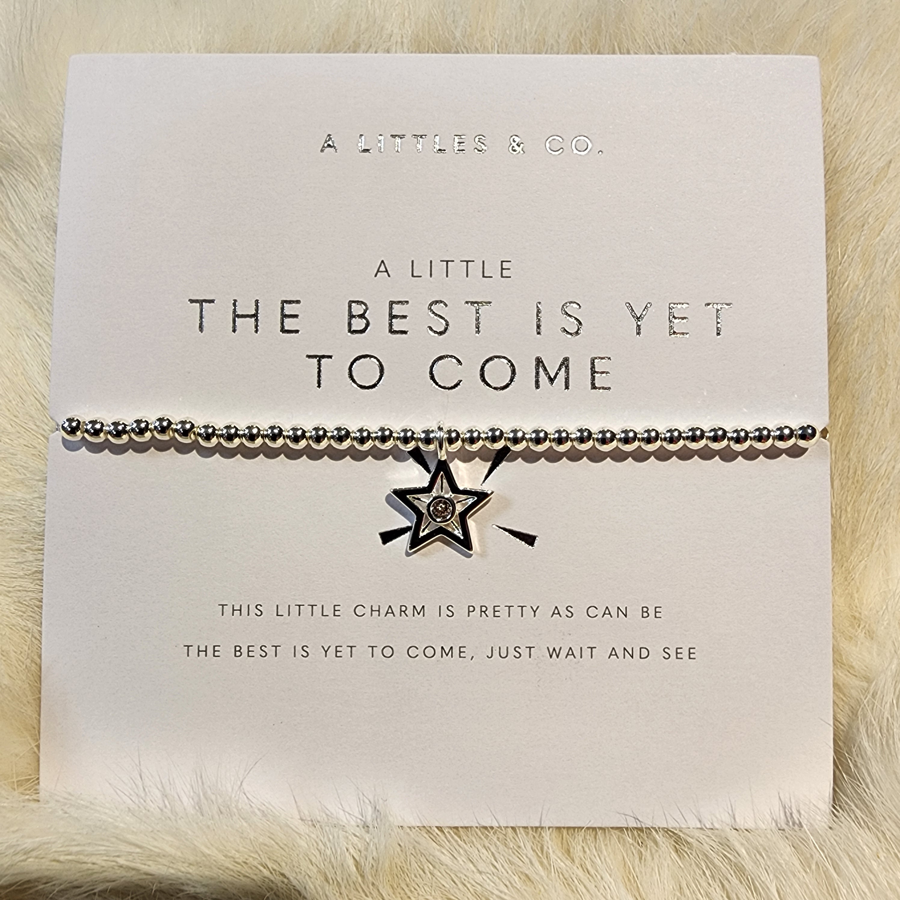 The Best is Yet to Come Bracelet-Silver