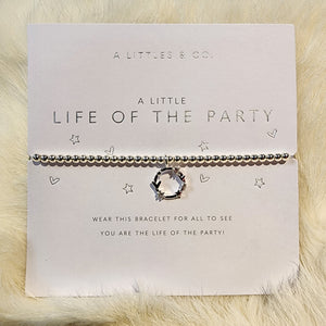 Life of the Party Bracelet-Silver