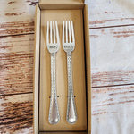 Mudpie Mr. and Mrs. Fork Set