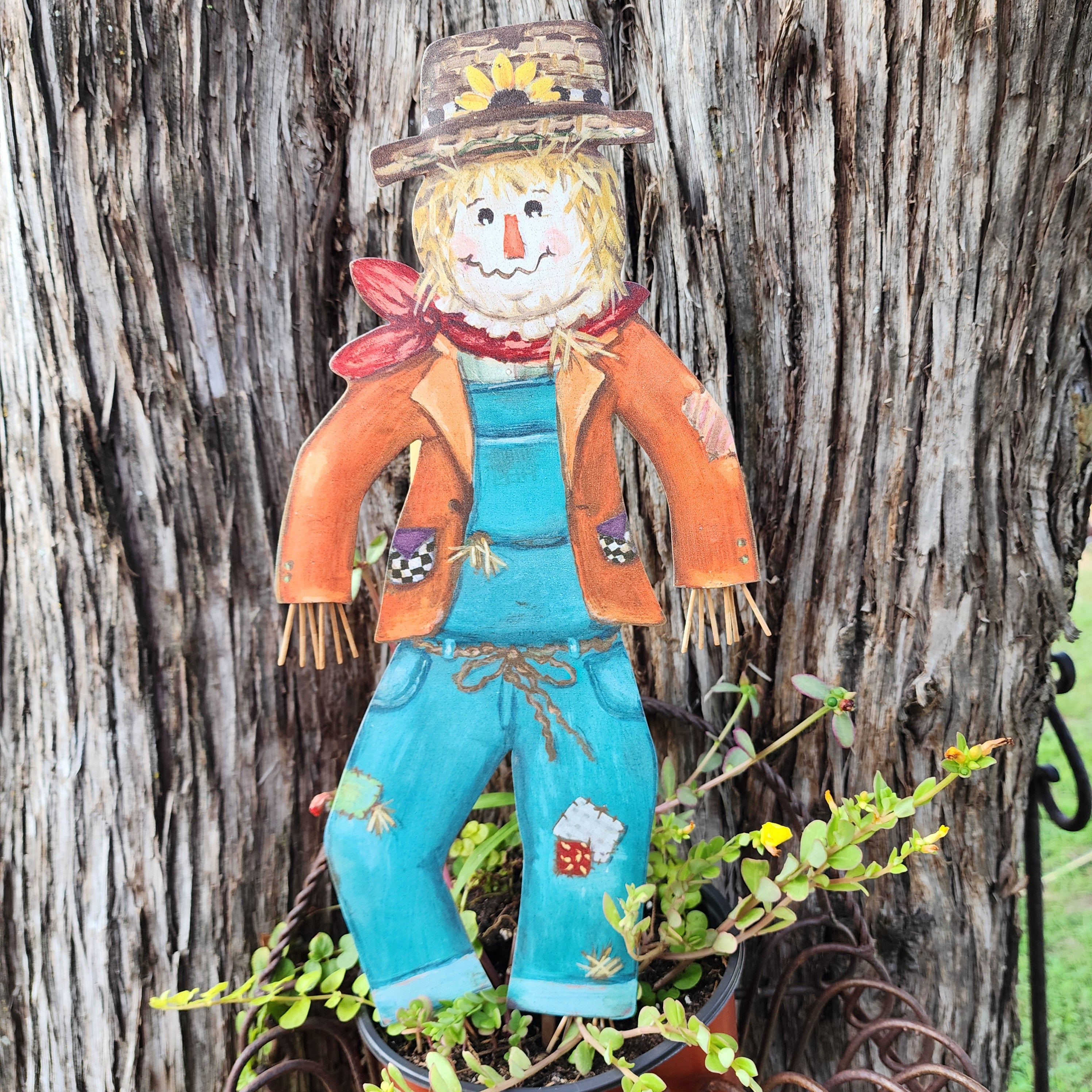 Overalls Scarecrow