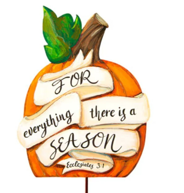 Banner Pumpkin Ecclsiastes 3:1