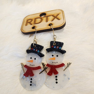 PPSnowman Earrings