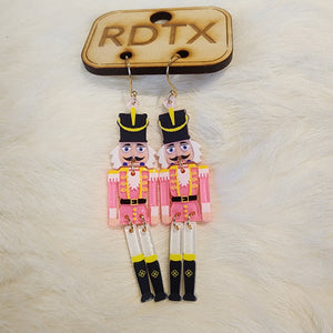 PPNutcracker Earrings Pink