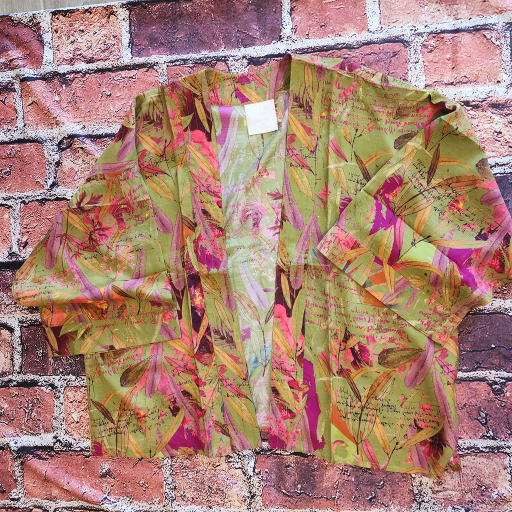 Featherington Short Kimono