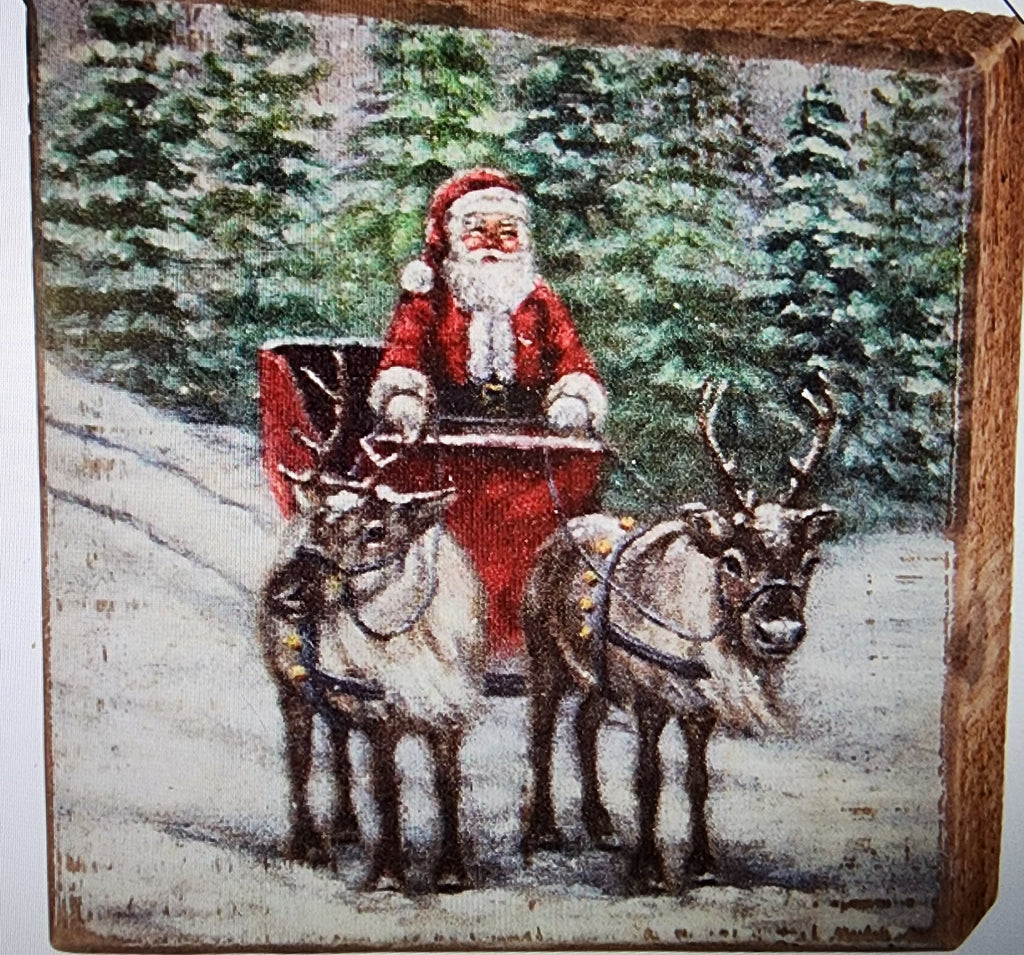 PBK Retro Santa Sleigh