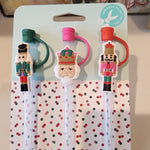 Swig Nutcracker Straw Toppers