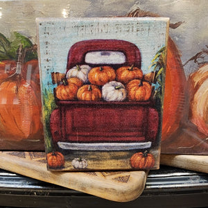 PBK Red Truck/Pumpkins