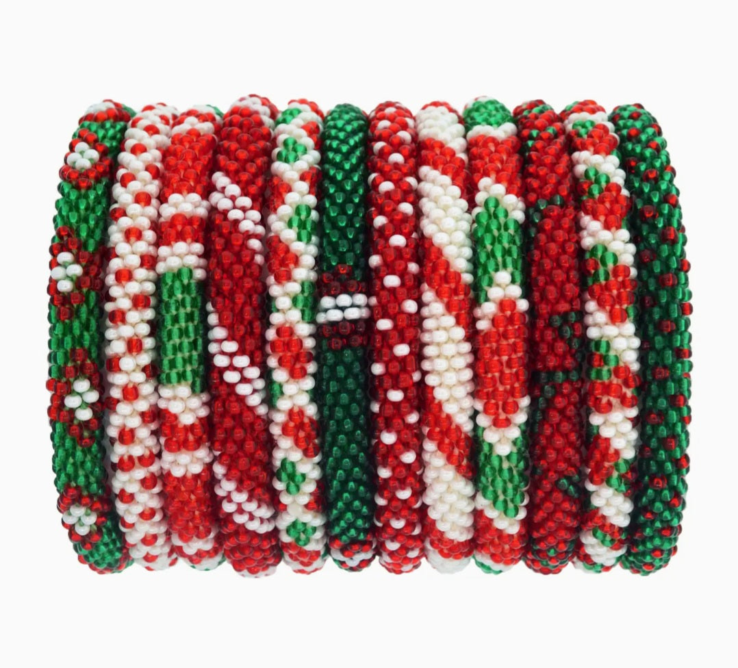 Christmas Roll On Bracelet