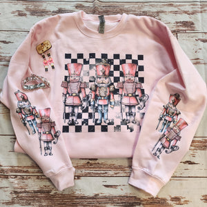 Pink Nutcrackers Sweatshirt