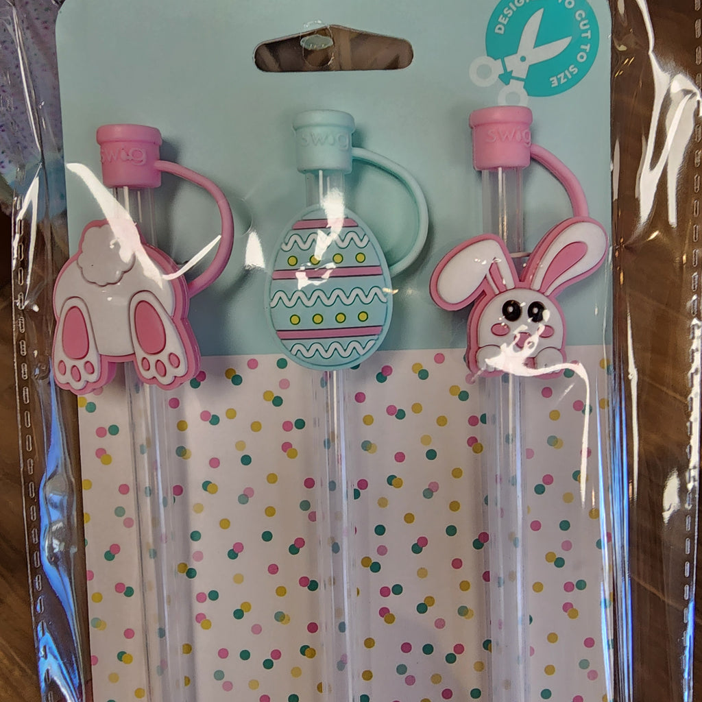 Bunny Trail Straw Toppers
