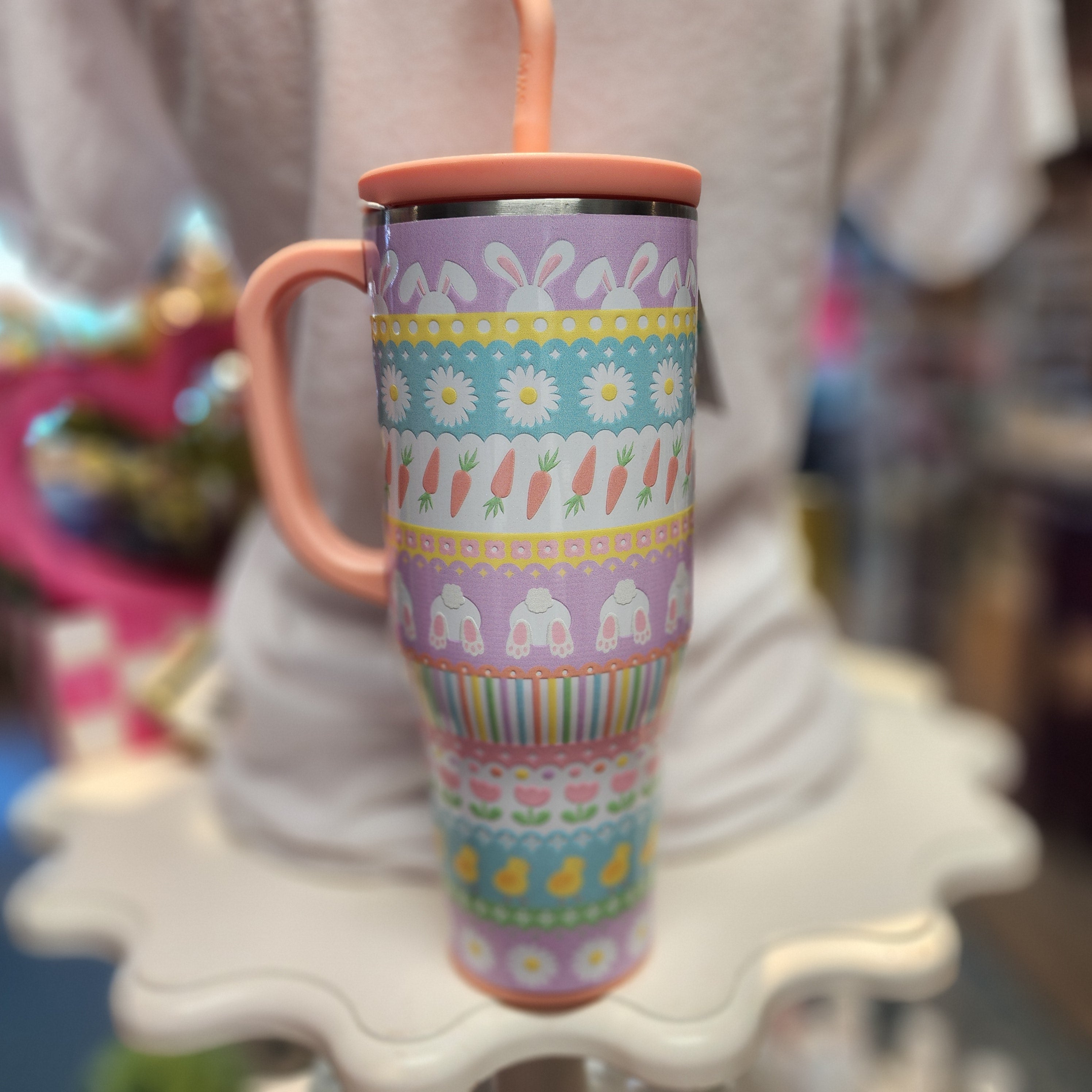 Bunny Trail Mega Mug