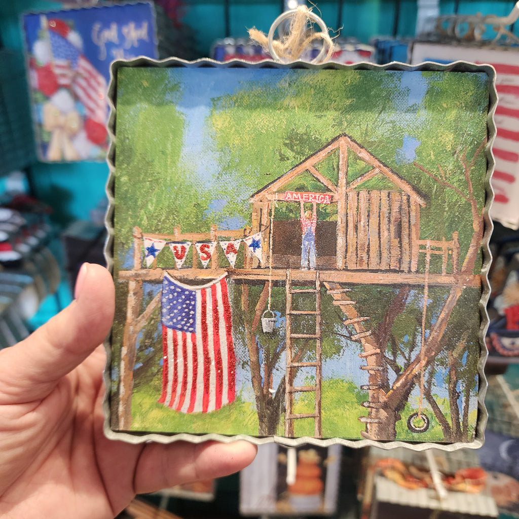 Patriotic Treehouse