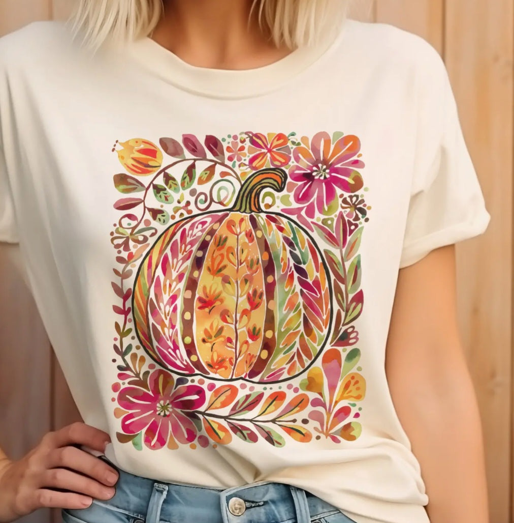 Festive Pumpkin Tee