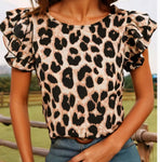 Catch Me Leopard Top