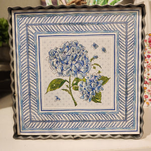 Blue Hydrangea