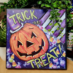 Trick or Treat Jack O Lantern