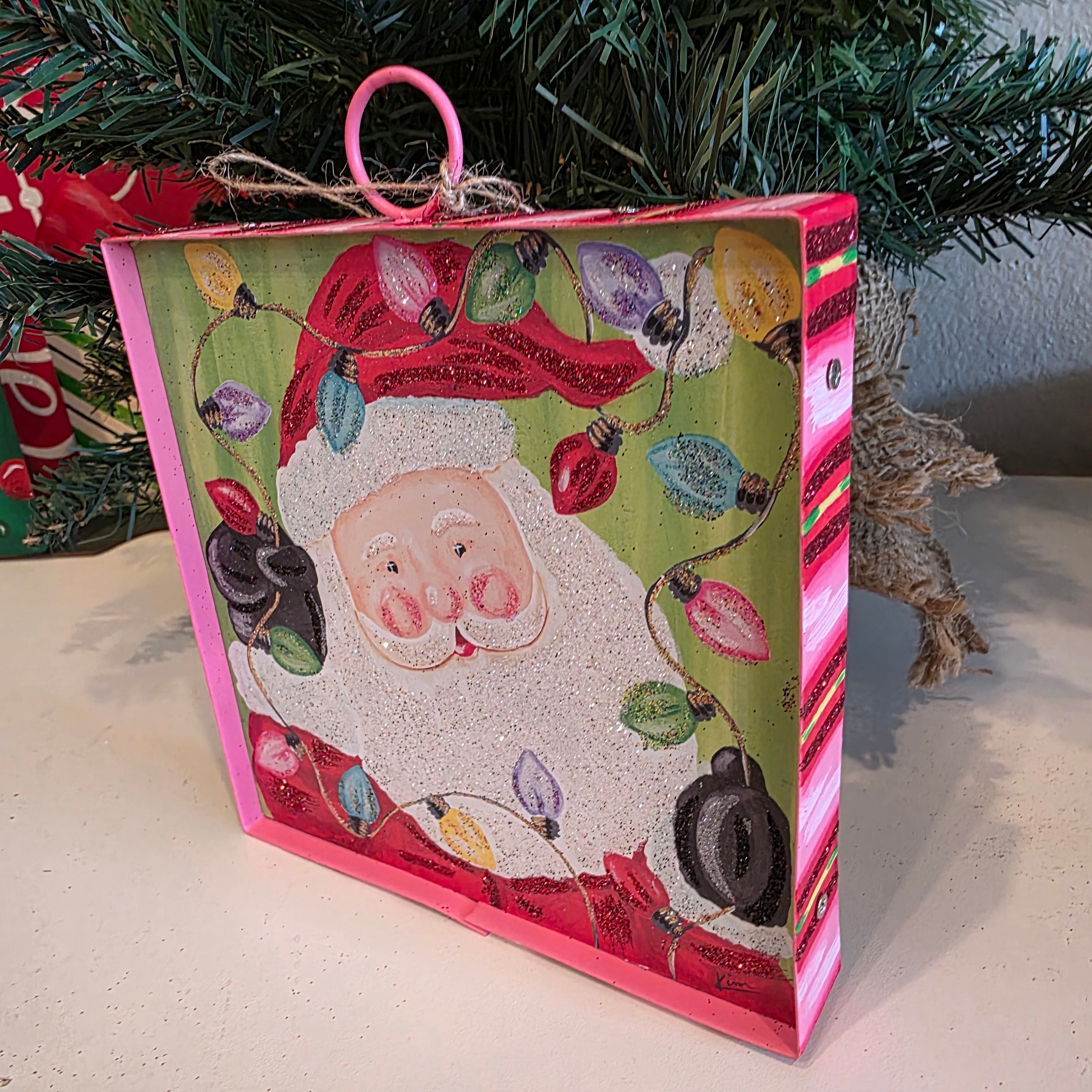 Santa & Bulbs