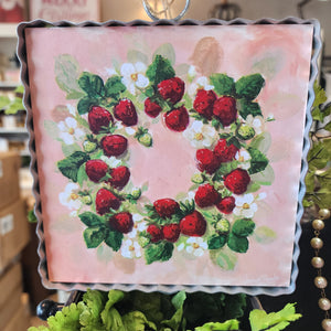 Strawberry Wreath