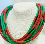 NK602 Christmas Slub Necklace