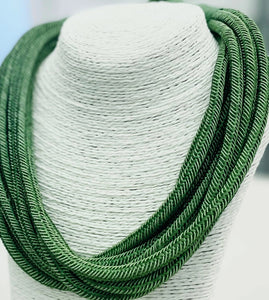 NK609 Sage Slub Necklace