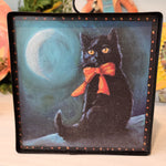 Black Cat with Bow