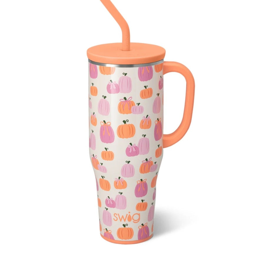 Swig Life Pumpkins and Bows Mega Mug