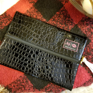 Midnight Gator by Makeup Junkie Bags