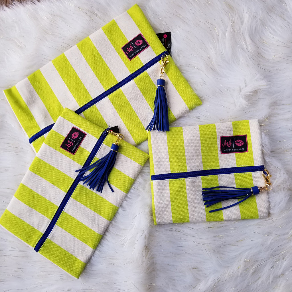 Cabana Neon by Makeup Junkie Bags