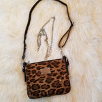 Leopard/Black Crossbody