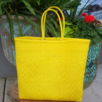 Yellow Orozco Handwoven Bag.
