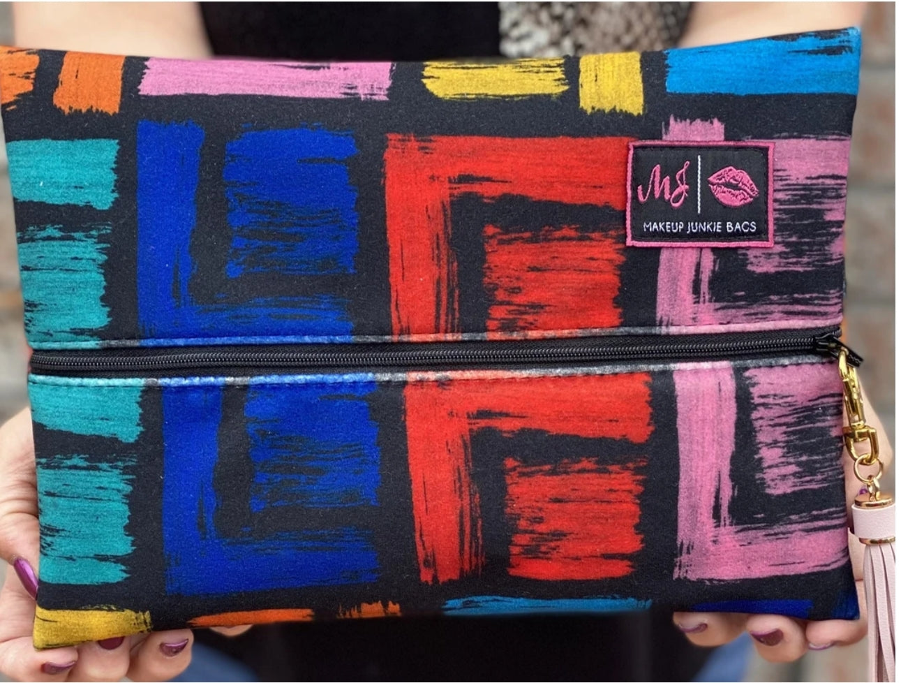 Graffiti Makeup Junkie Bags