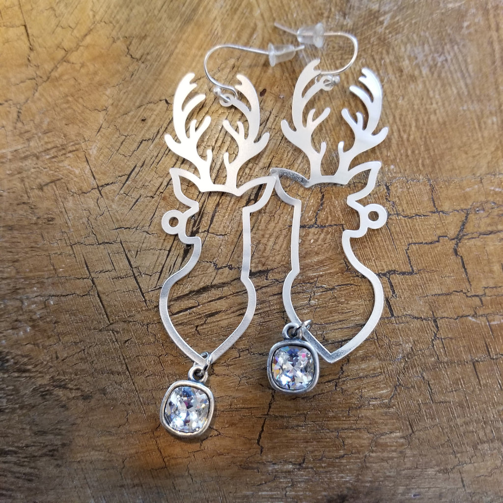 RD0041 Reindeer Earrings