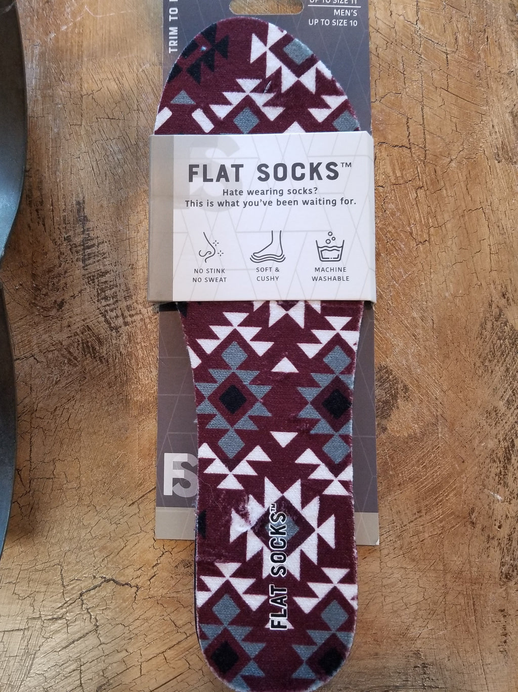 Flat Socks-Aztec