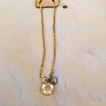 RD0091 Gold Tone Necklace