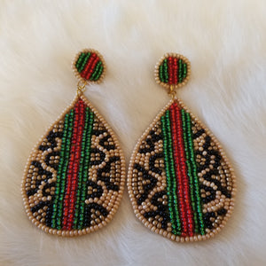 RD0106 Beaded Earrings