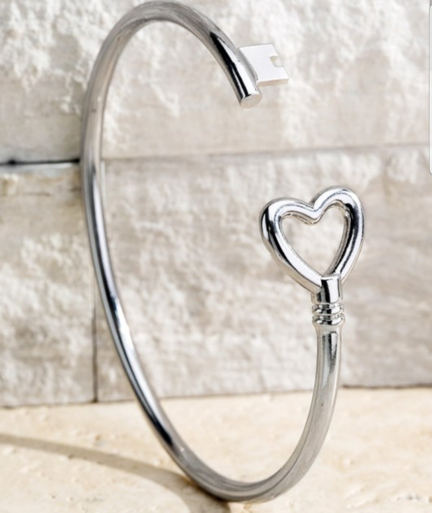 RD0151 Heart and Key Bracelet